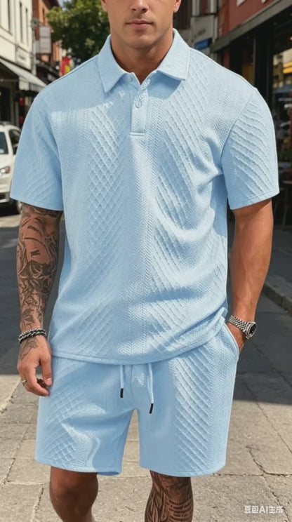 polo casual e pantaloncini - Nova